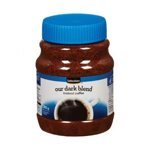 Selection Our Dark Blend Instant Coffee, 200 g