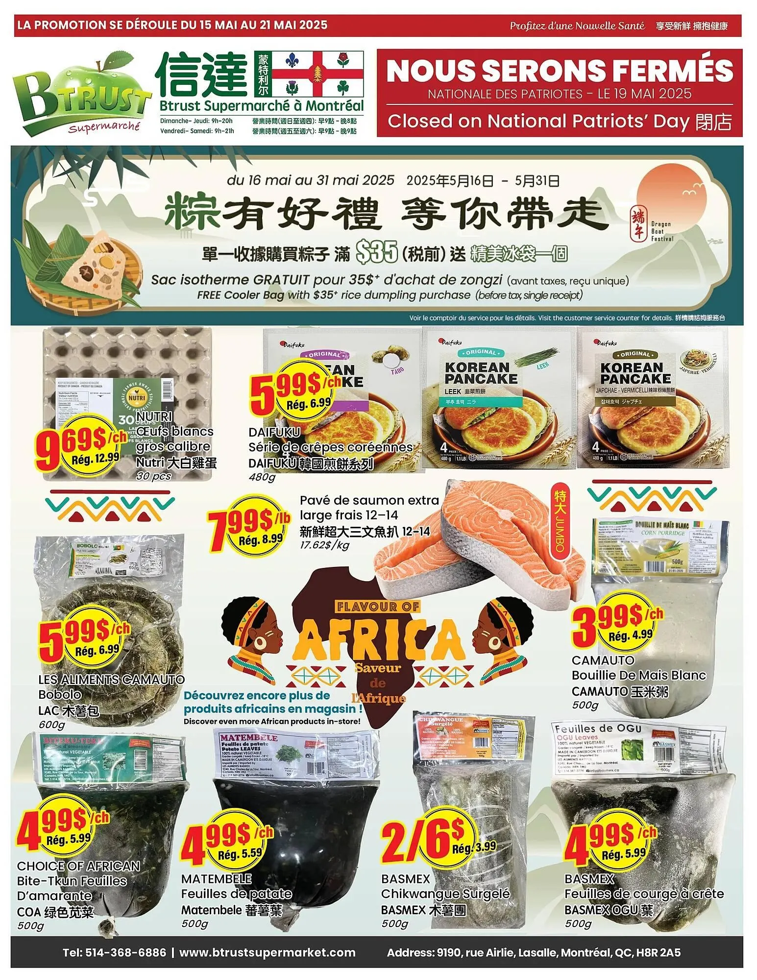 Btrust Supermarket flyer from May 15 to May 21 2025 - flyer page 1