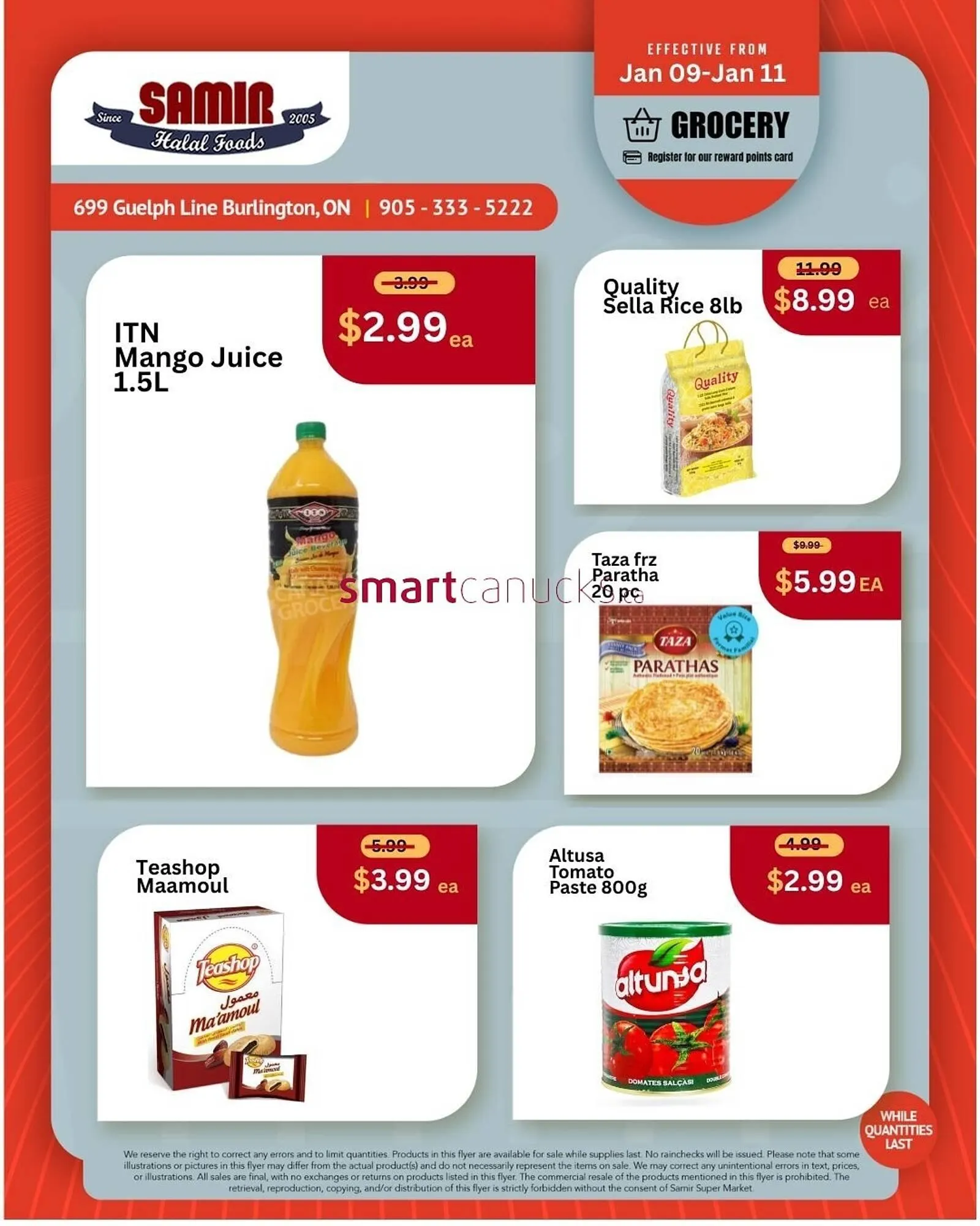 Samir Supermarket flyer from January 9 to January 11 2026 - flyer page 2