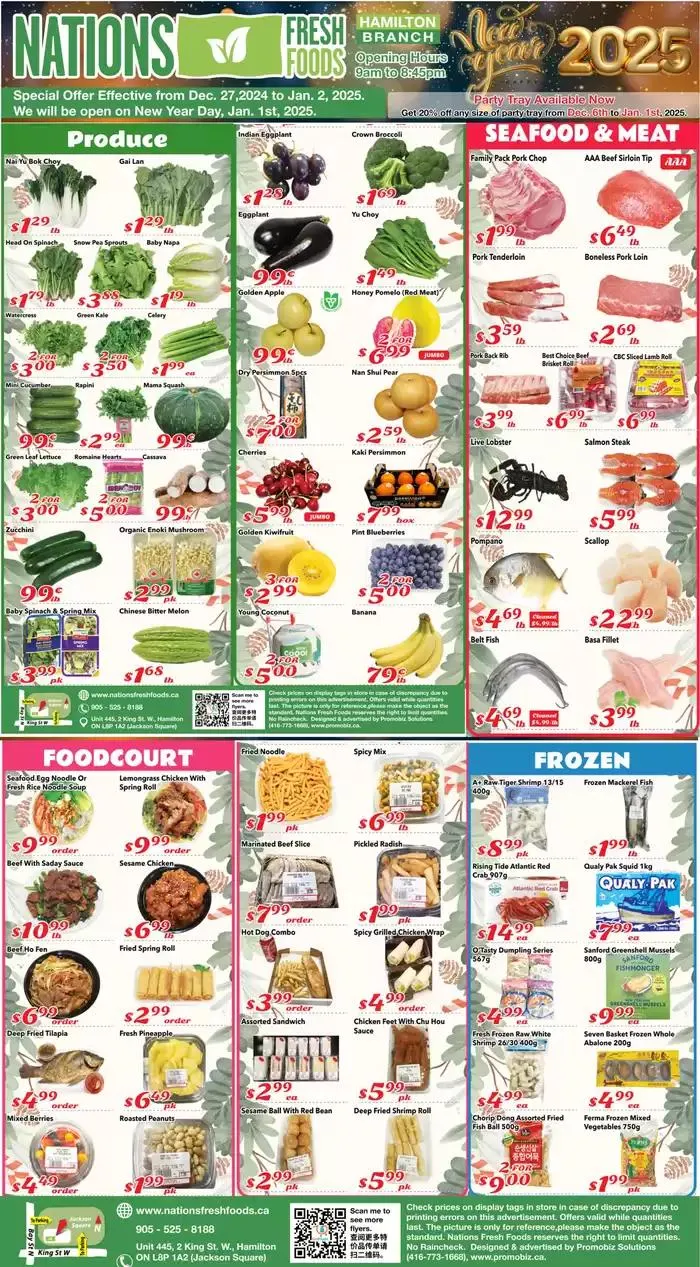Weekly special Nations Fresh Foods from December 28 to January 11 2025 - flyer page 2