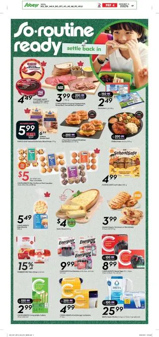 Sobeys Flyer from September 3 to September 9 2026 - flyer page 15