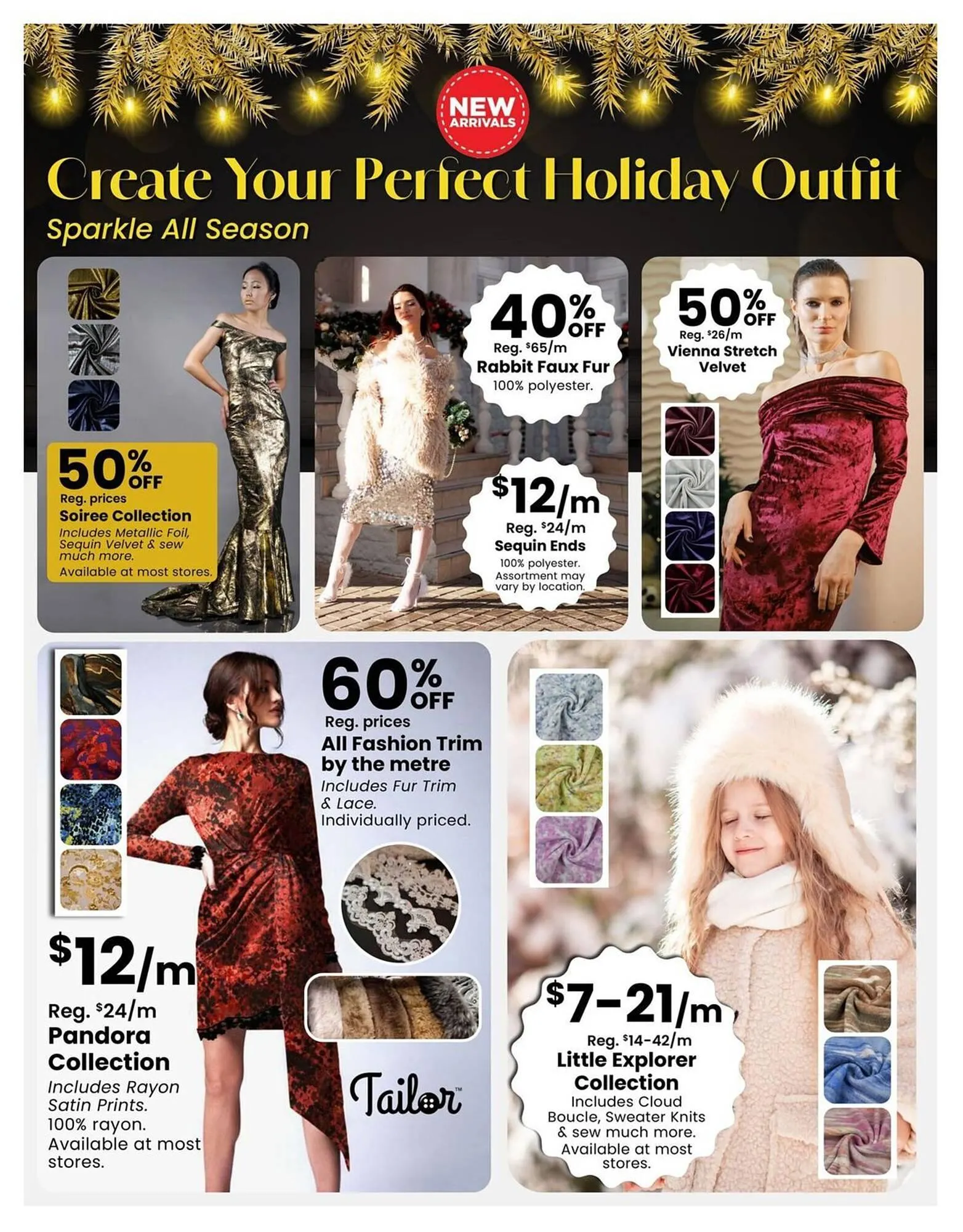 Fabricland flyer from November 1 to November 30 2025 - flyer page 2