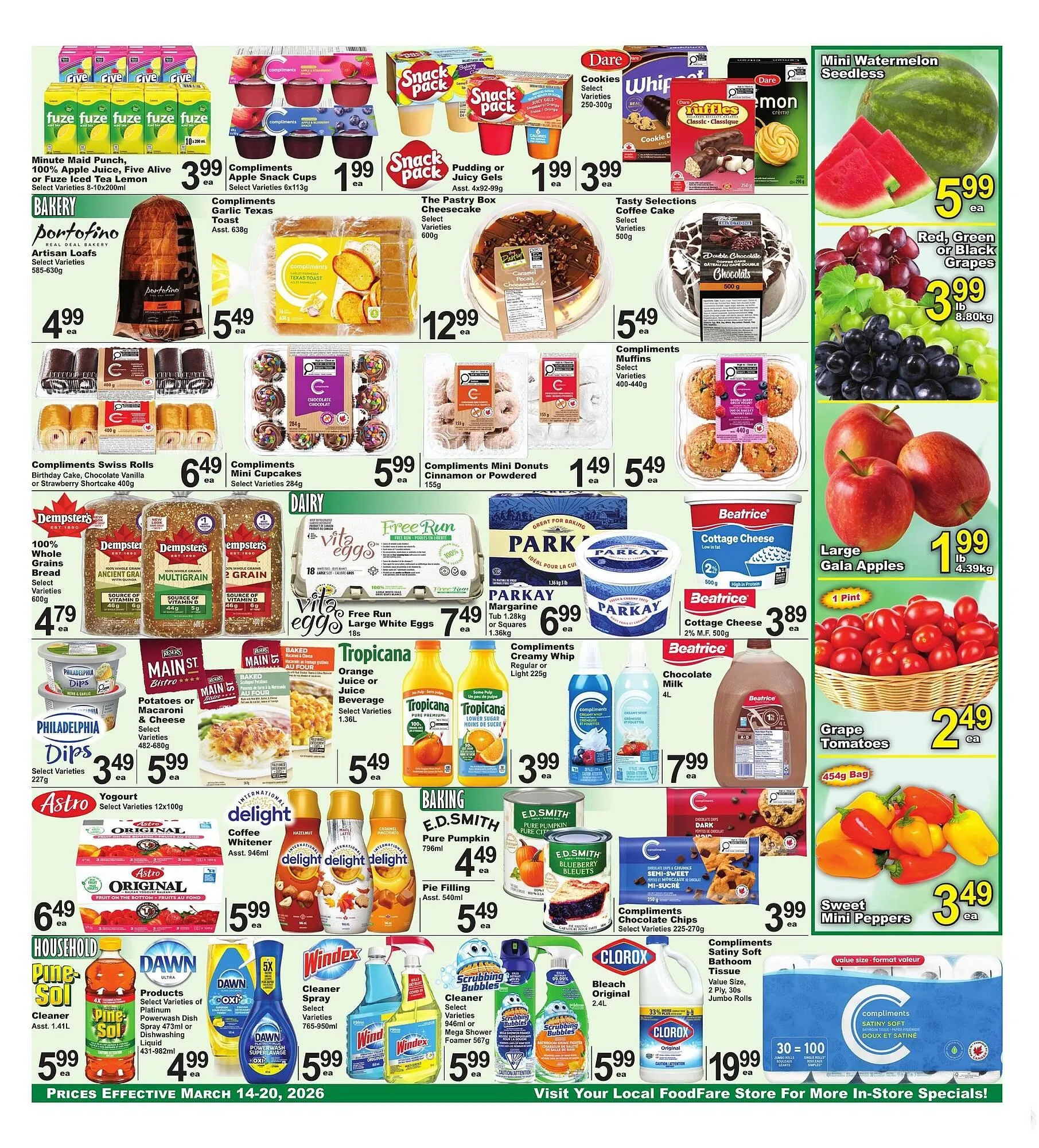 Food Fare flyer from March 14 to March 20 2026 - flyer page 3