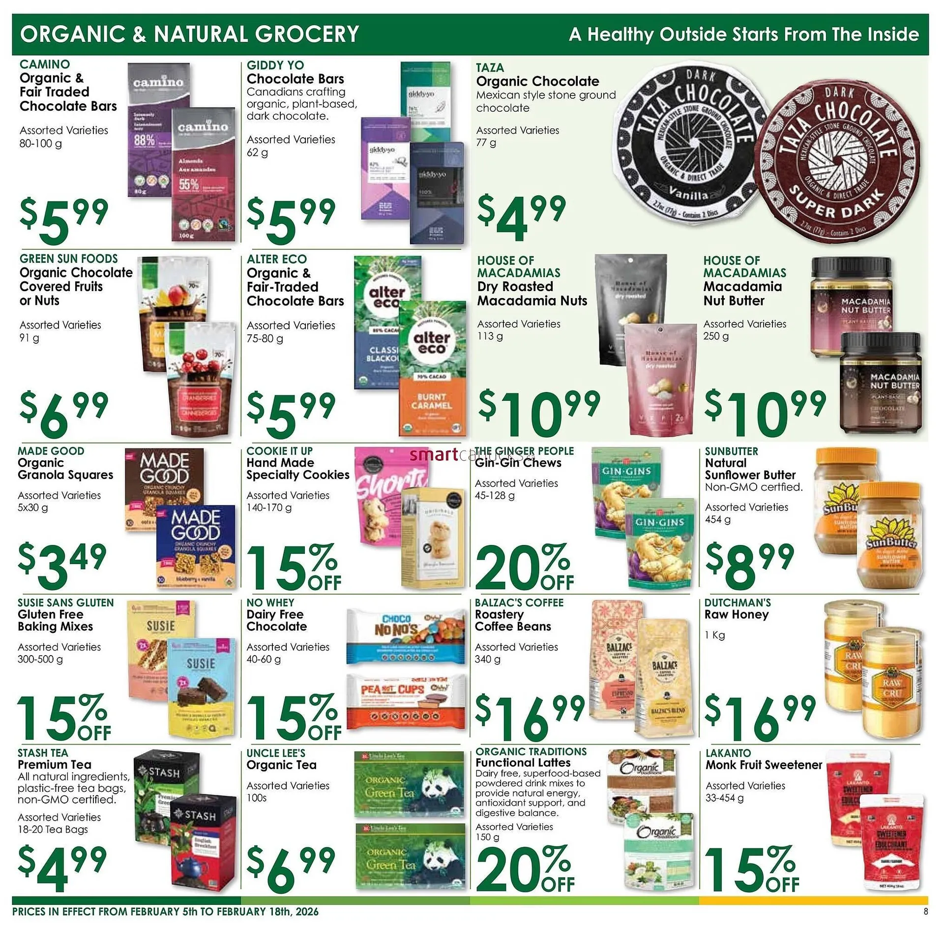 Nature's Emporium flyer from February 5 to February 18 2026 - flyer page 8