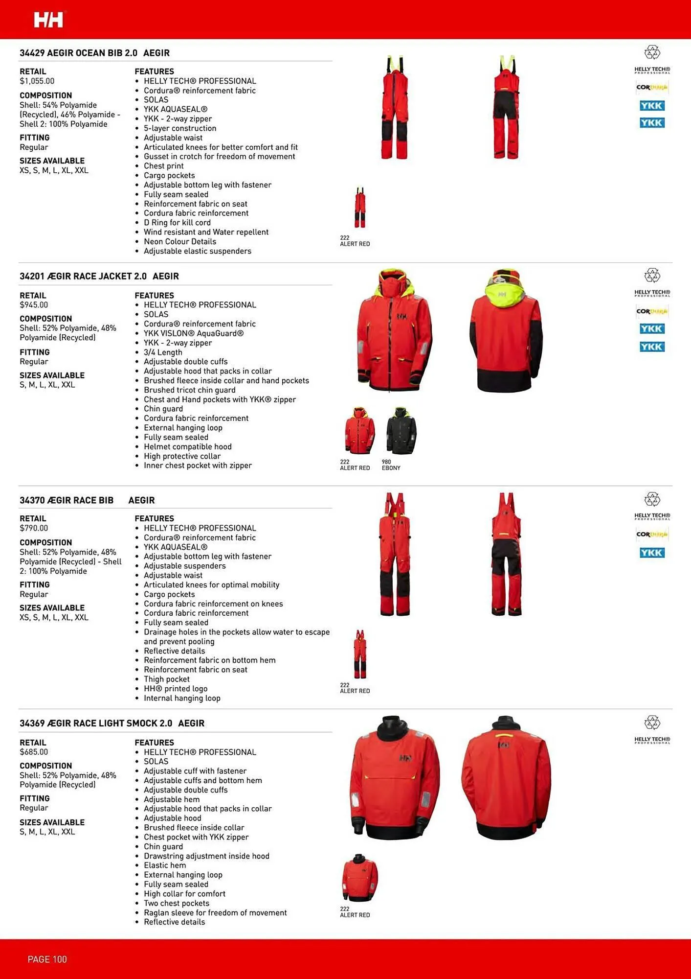 Helly Hansen flyer from September 11 to February 28 2026 - flyer page 100