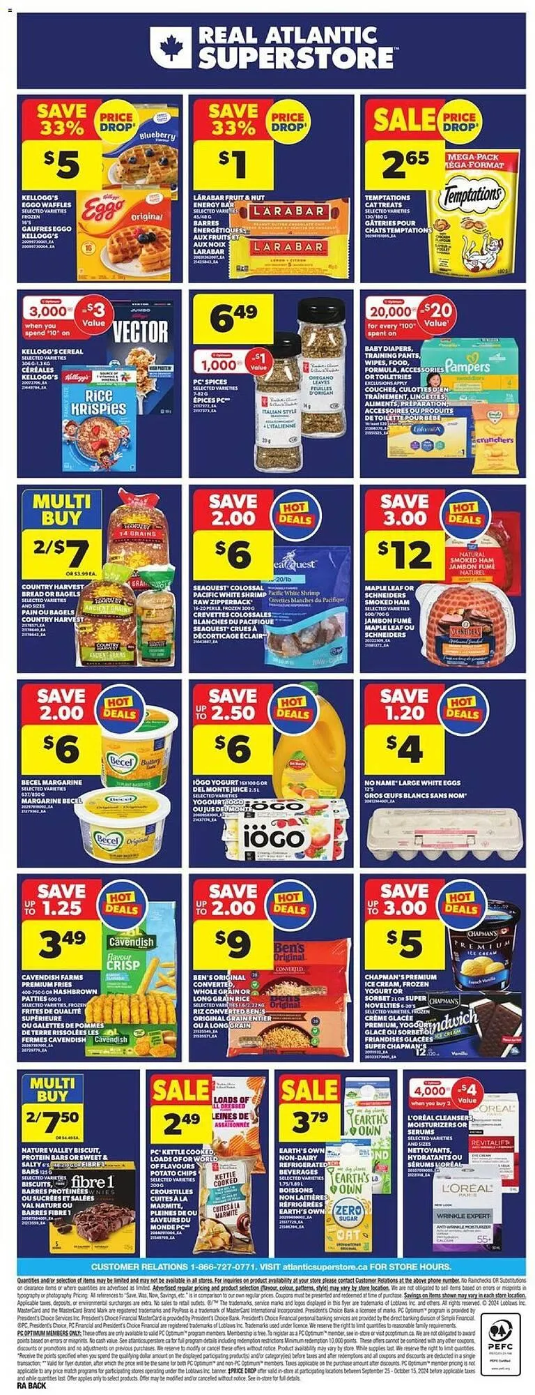 Atlantic Superstore flyer from October 3 to October 9 2024 - flyer page 4