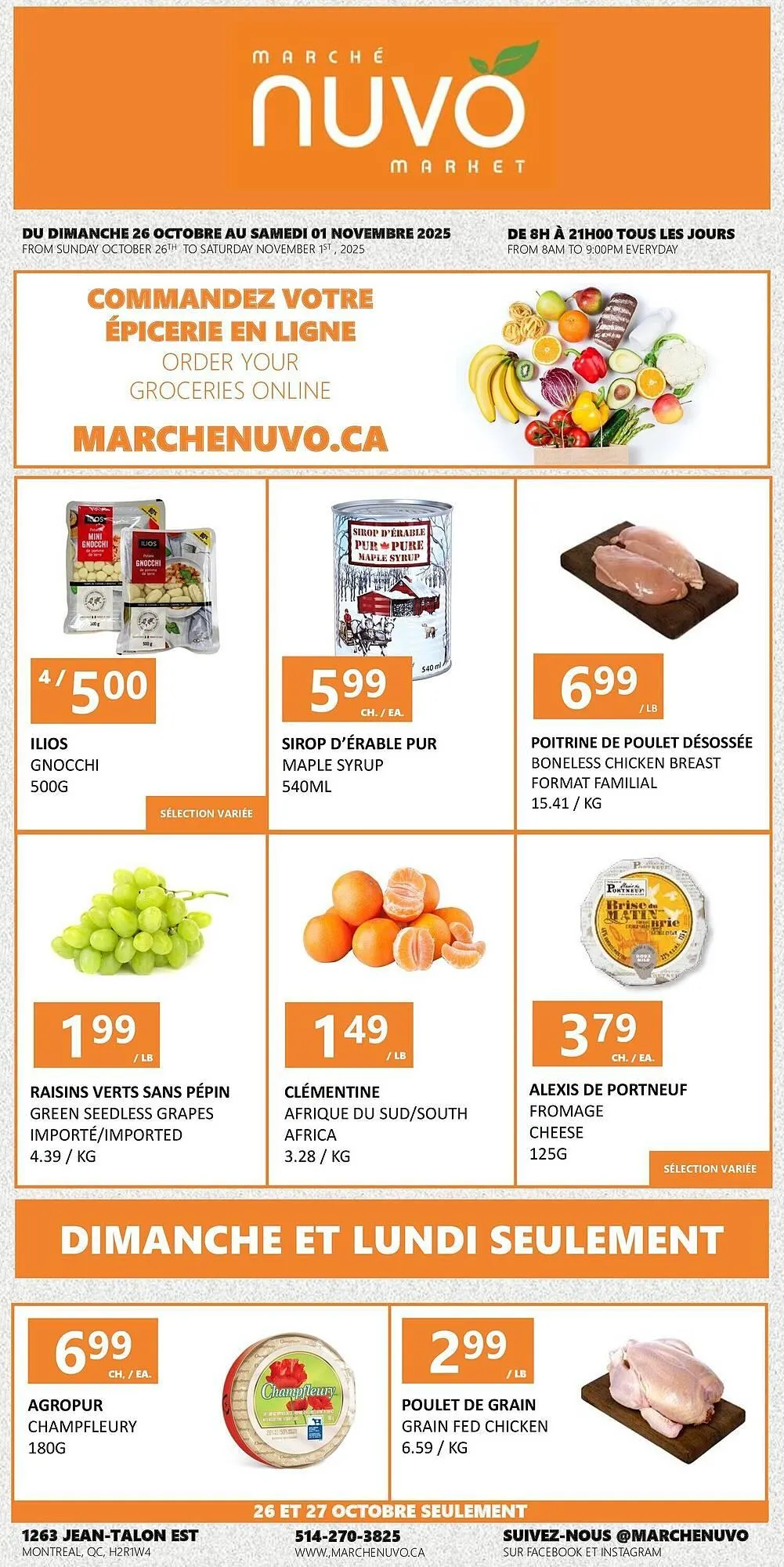 Marche Nuvo flyer - 1