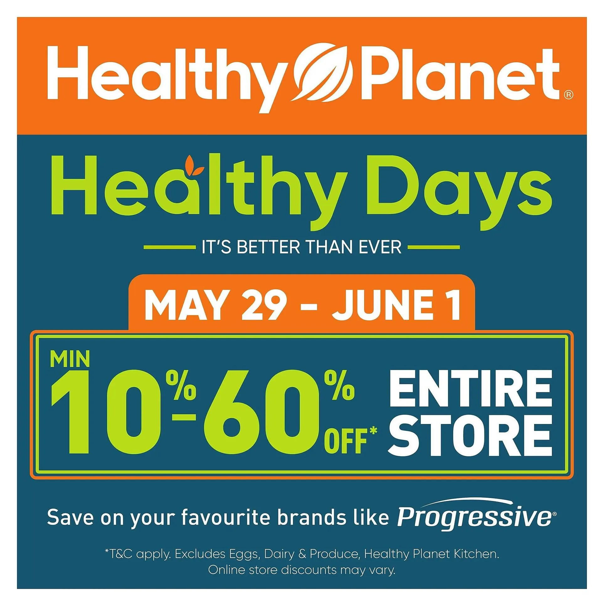 Healthy Planet flyer - 1