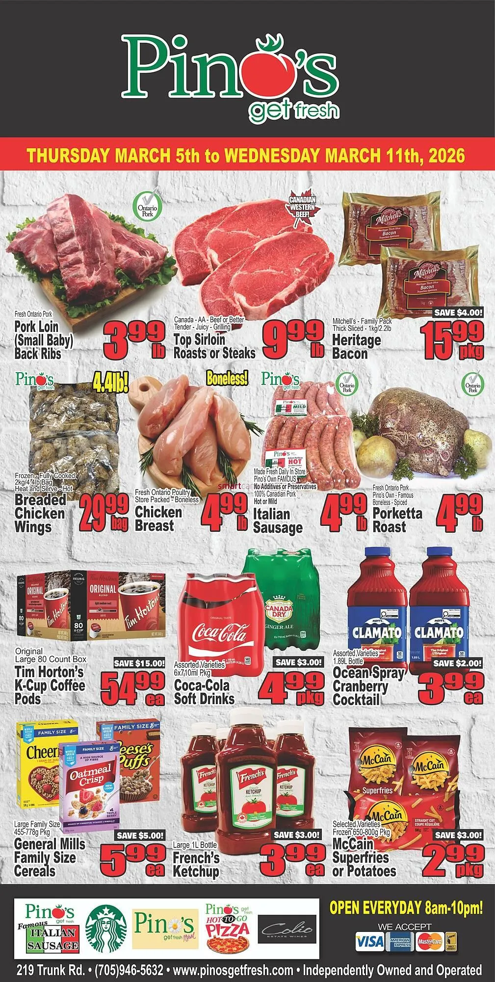 Pino's flyer from March 5 to March 11 2026 - flyer page 1