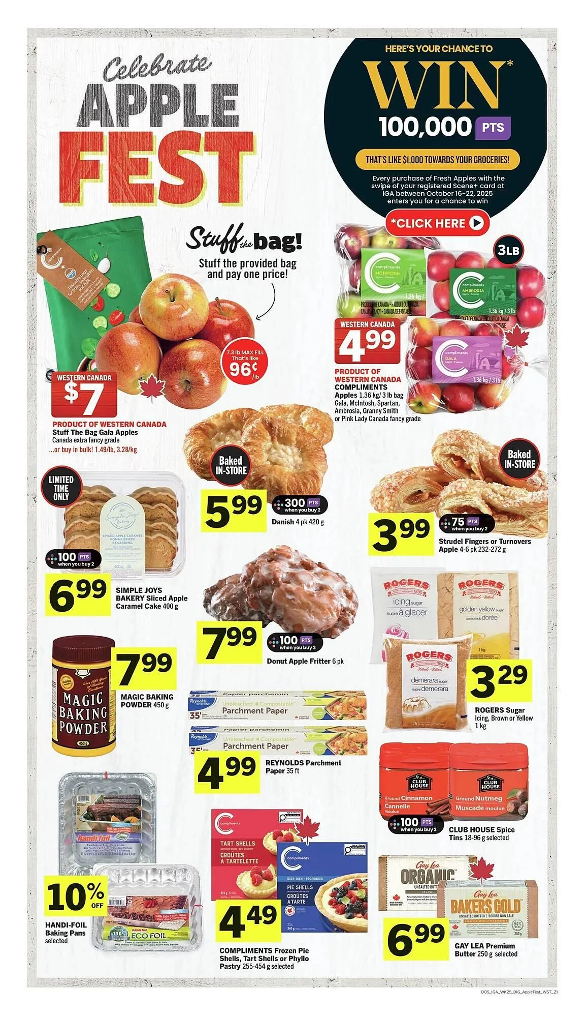 IGA flyer from October 16 to November 6 2025 - flyer page 11
