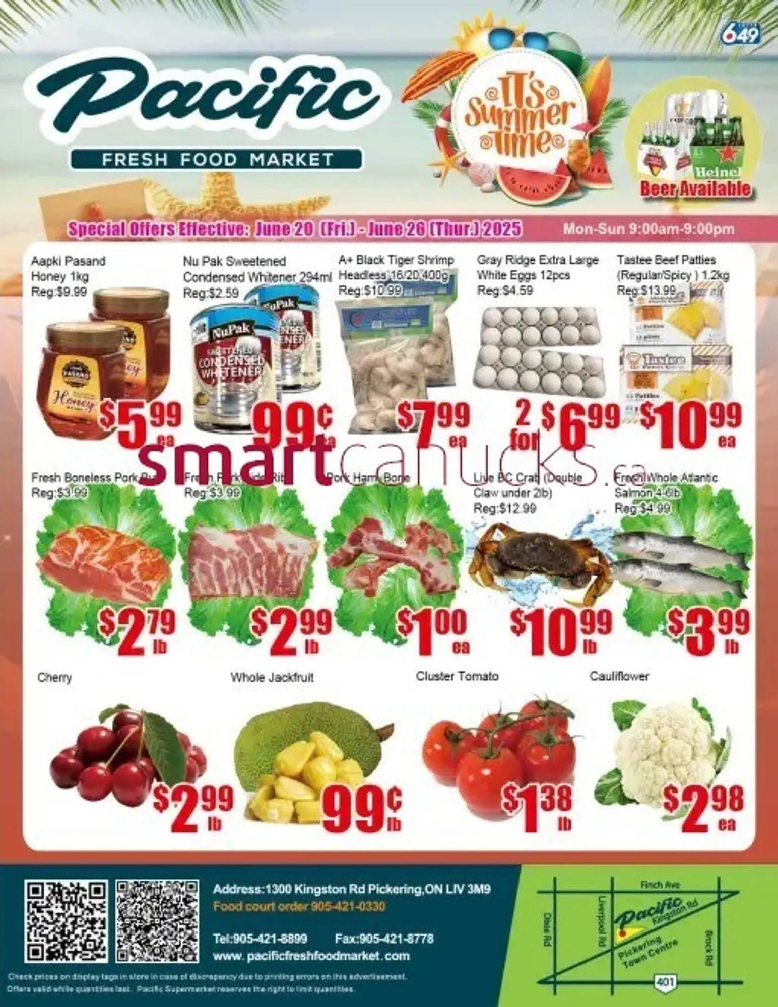 New Pacific Supermarket flyer from June 20 to June 26 2025 - flyer page 1