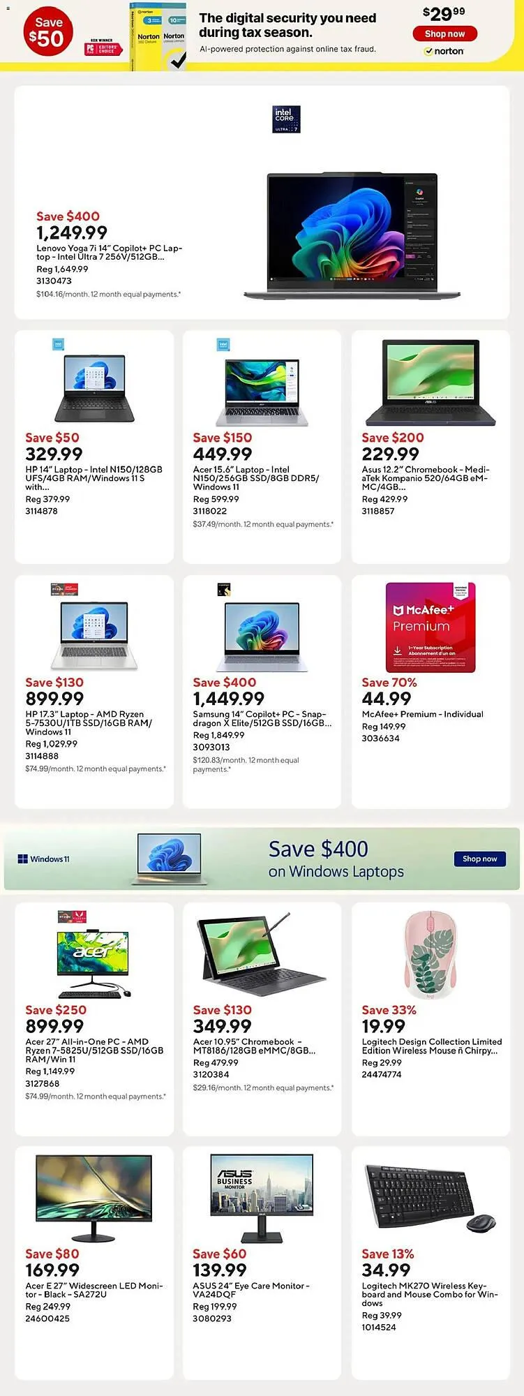 Staples flyer from March 20 to March 27 2026 - flyer page 7