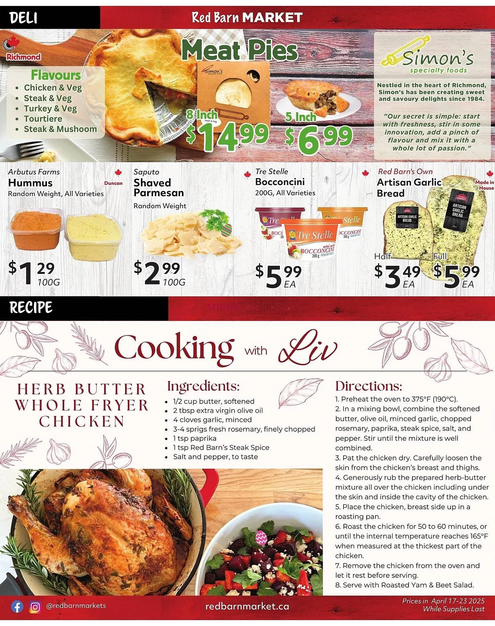 Red Barn Market flyer from April 17 to April 30 2025 - flyer page 3