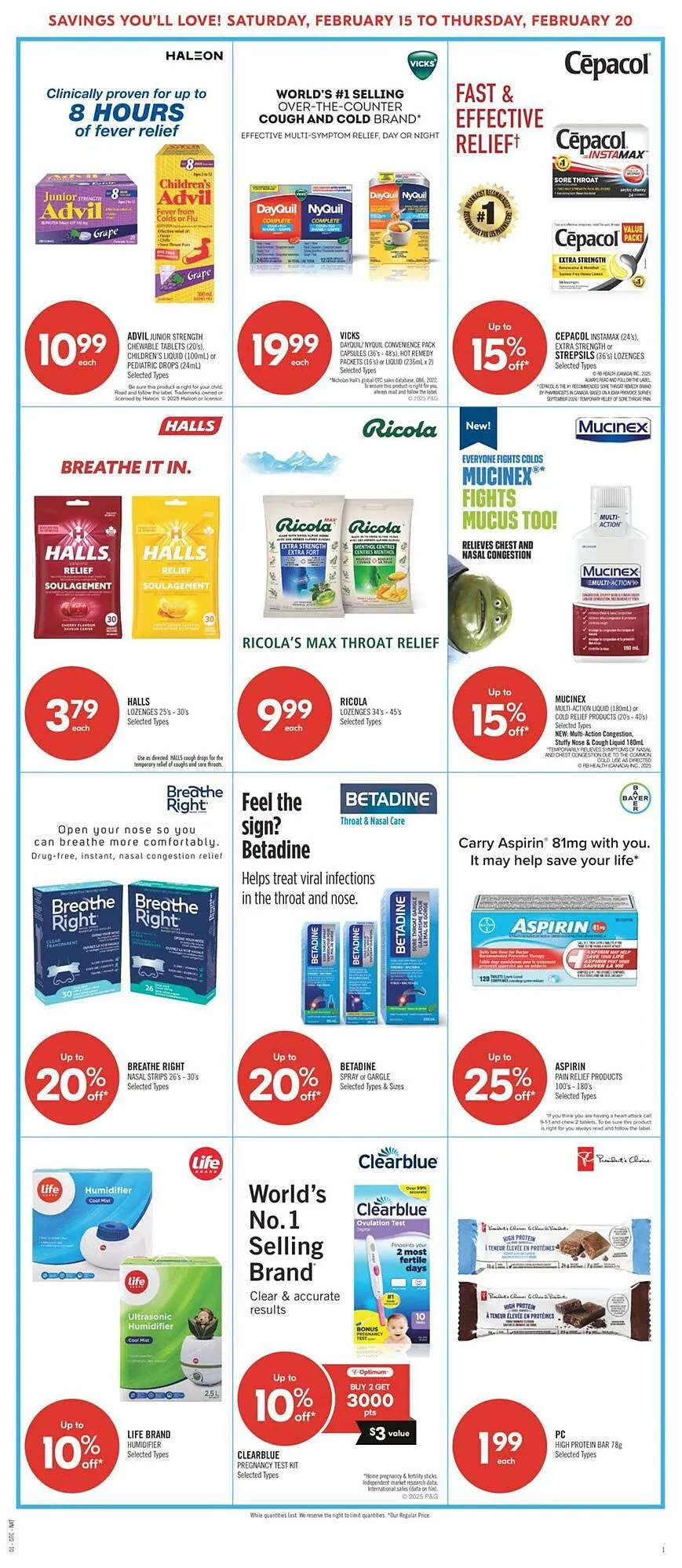 Shoppers Drug Mart flyer from February 15 to February 21 2025 - flyer page 15