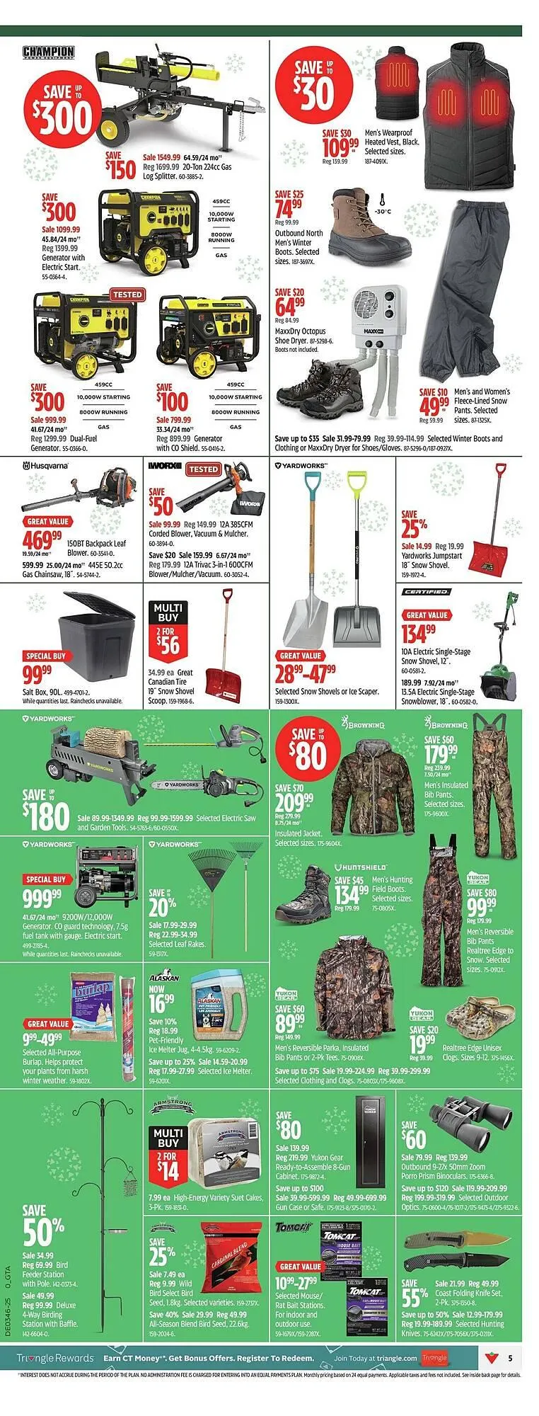 Canadian Tire flyer from November 6 to November 13 2025 - flyer page 8