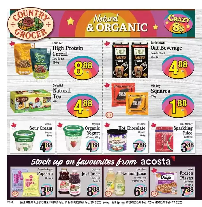 Our best bargains from February 12 to February 26 2025 - flyer page 6