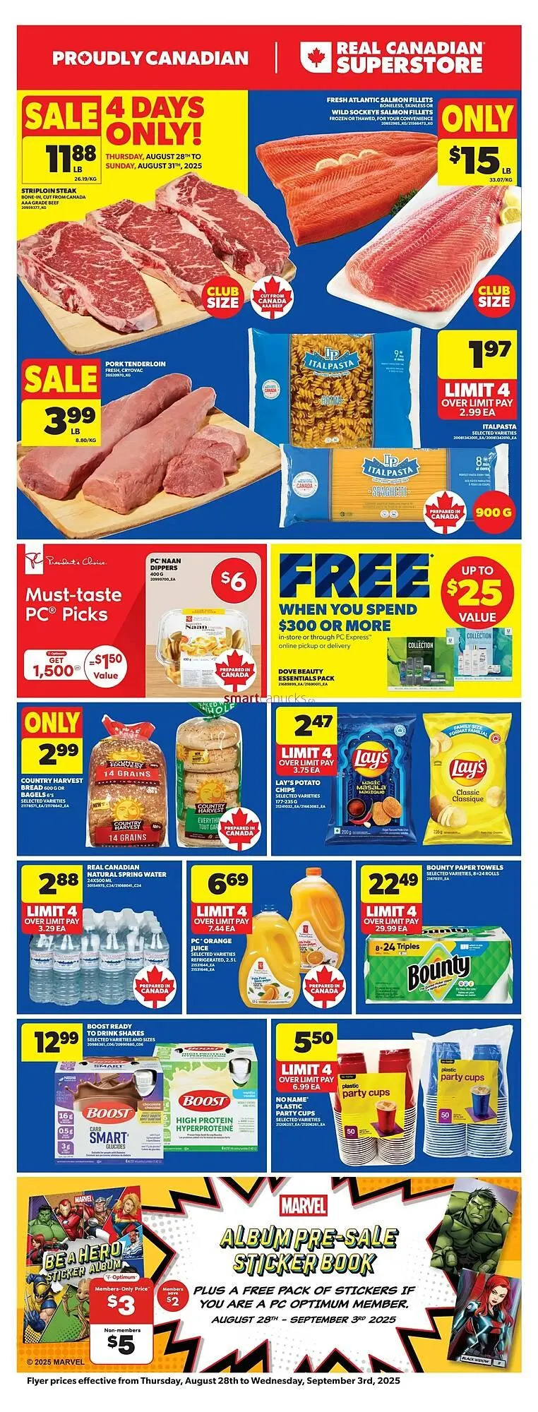 Real Canadian Superstore flyer from August 28 to September 3 2025 - flyer page 3