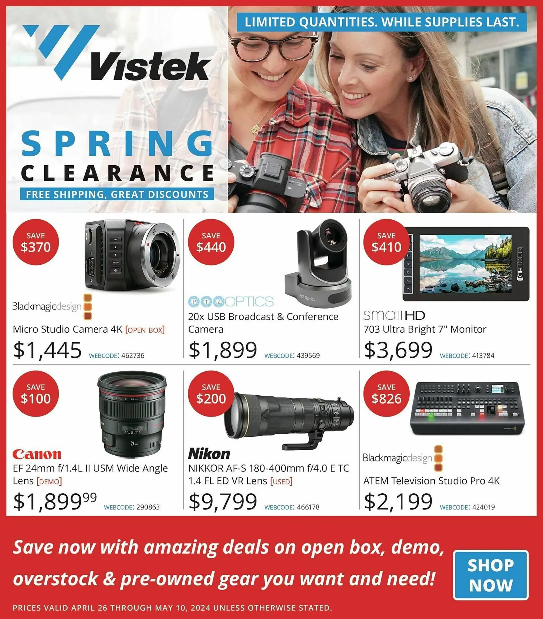 Vistek flyer - 1