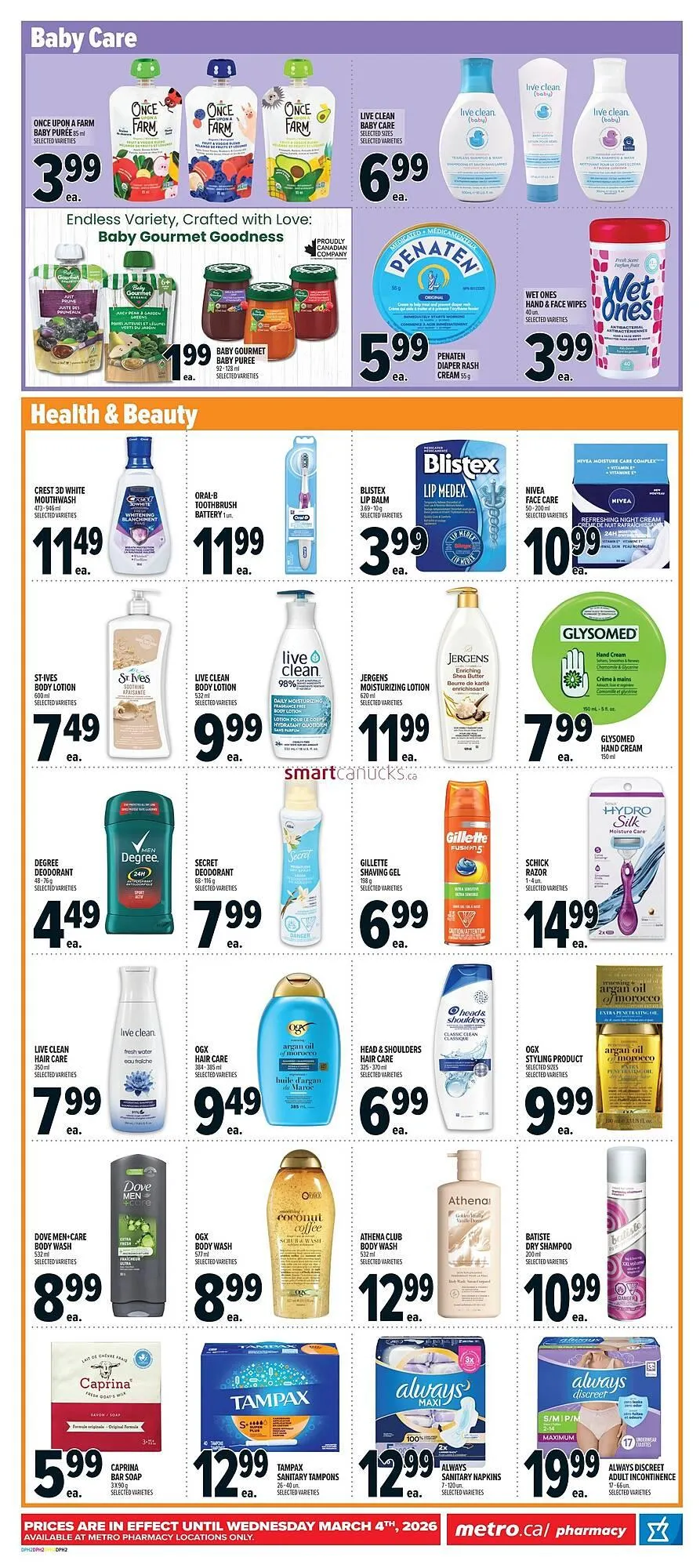 Metro flyer from February 5 to March 4 2026 - flyer page 2