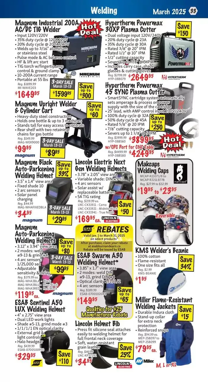 KMS Tools  from March 13 to March 31 2025 - flyer page 33