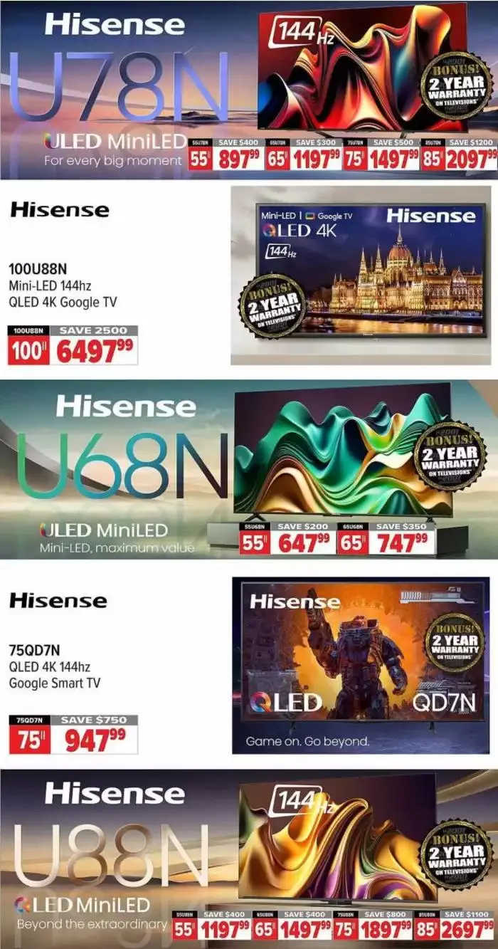 2001 Audio Video weekly flyer from January 10 to January 17 2025 - flyer page 14