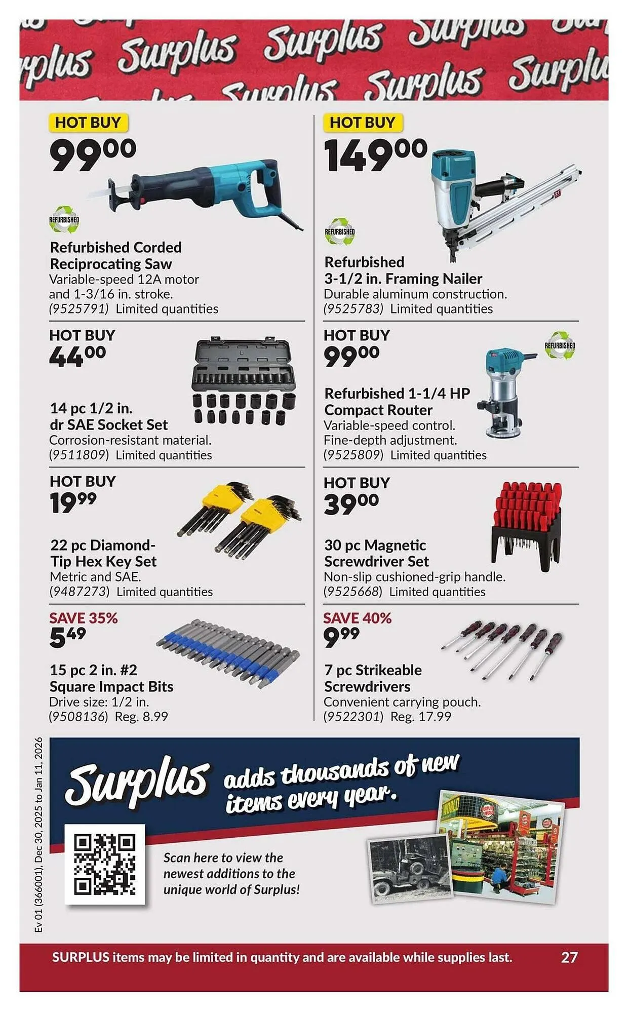 Princess Auto flyer from December 26 to January 2 2026 - flyer page 31