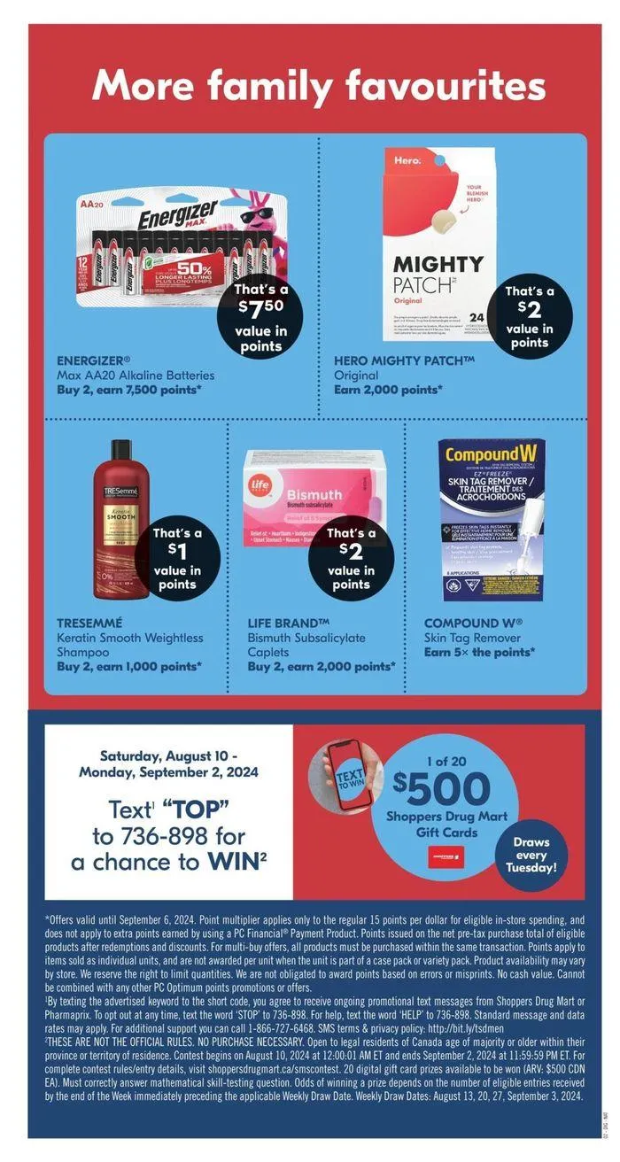 Exclusive deals and bargains from August 24 to August 29 2024 - flyer page 17