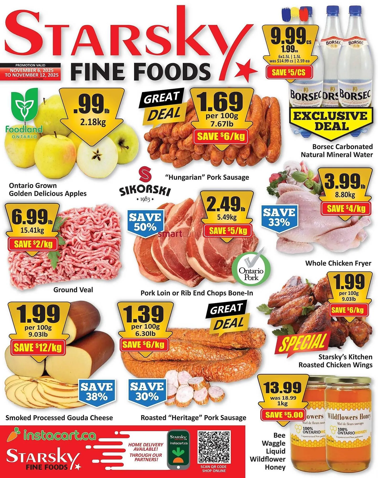 Starsky flyer from November 3 to November 12 2025 - flyer page 1