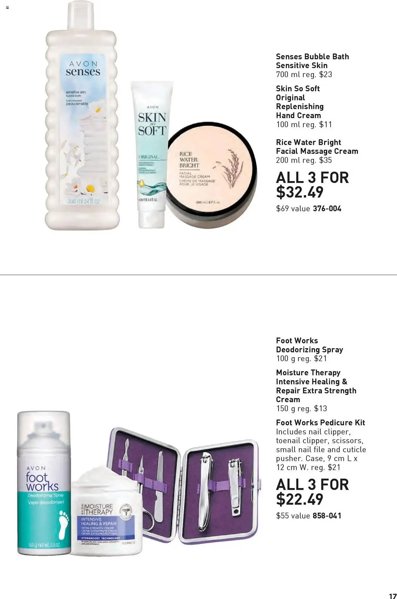 AVON flyer from June 19 to July 17 2025 - flyer page 17