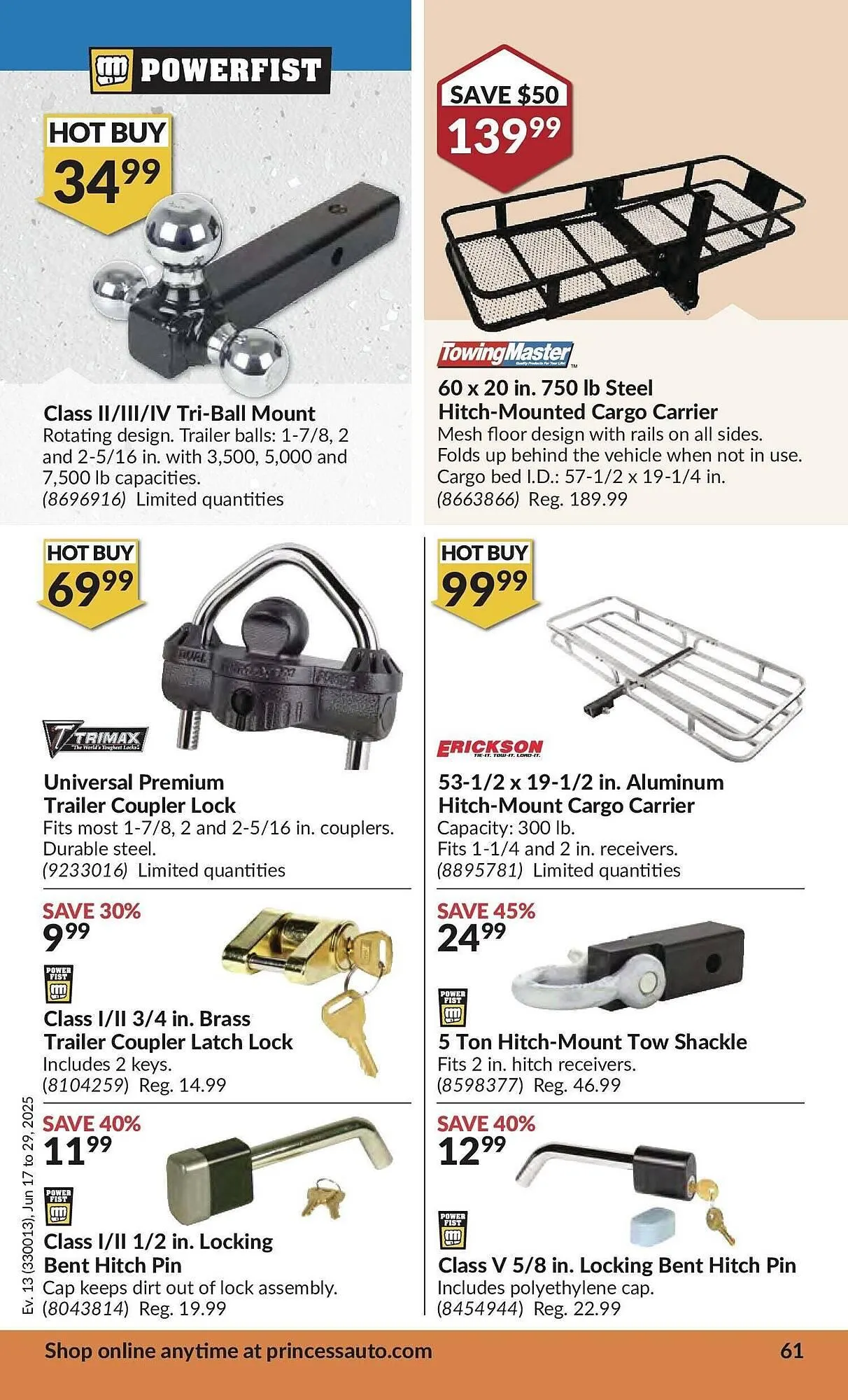 Princess Auto flyer from June 16 to June 23 2025 - flyer page 64