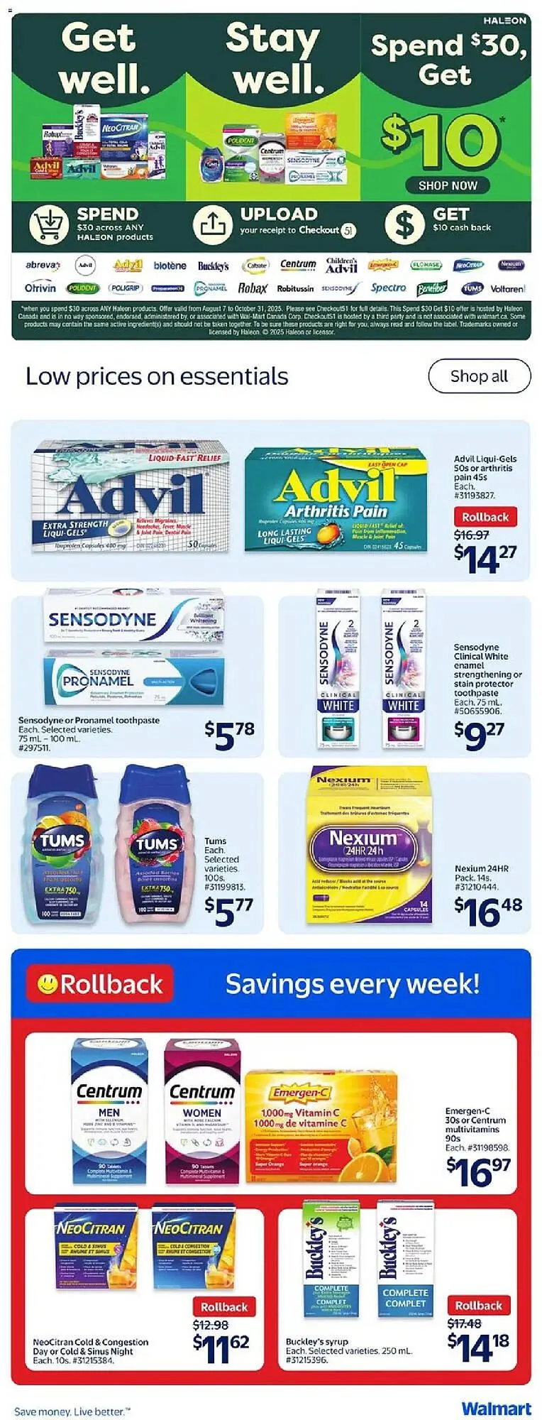 Walmart flyer from August 7 to August 14 2025 - flyer page 17