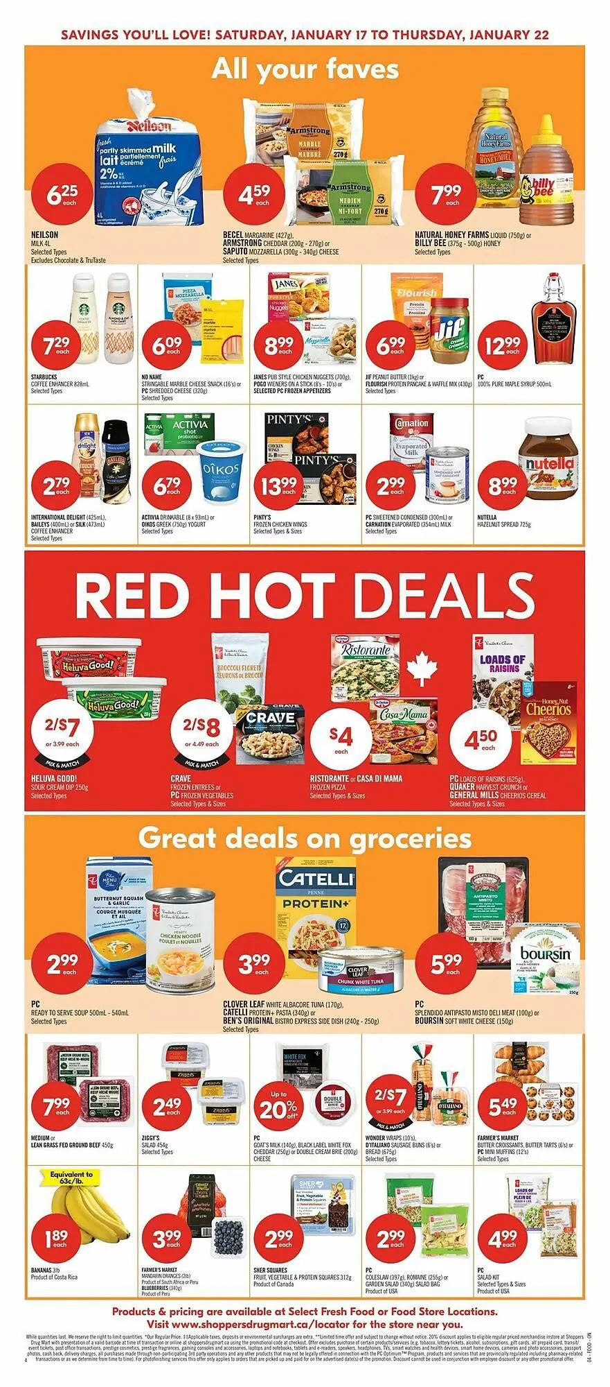 Shoppers Drug Mart flyer from January 15 to January 22 2026 - flyer page 7