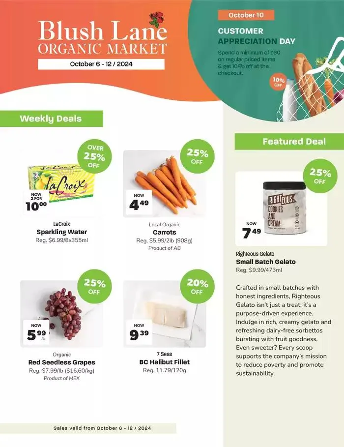 Weekly Deals from October 7 to October 12 2024 - flyer page 1