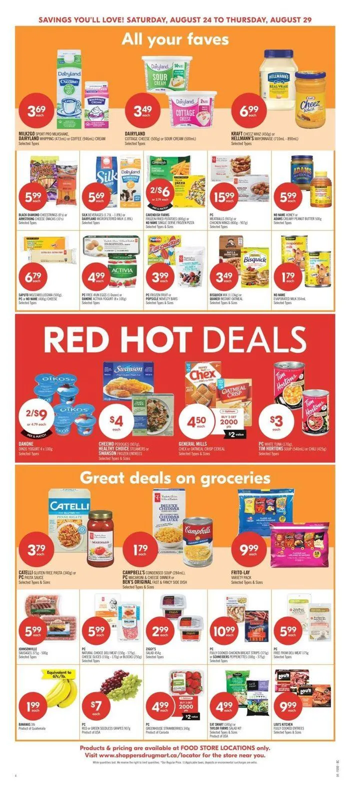 Exclusive deals and bargains from August 24 to August 29 2024 - flyer page 24