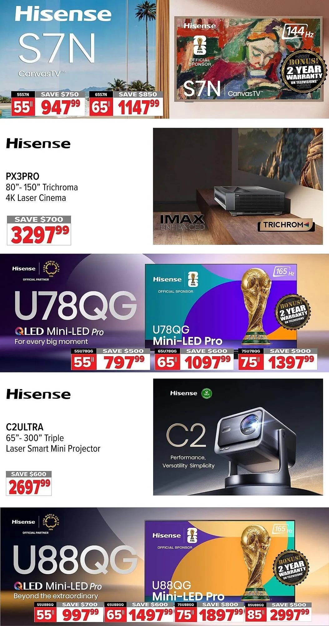 2001 Audio Video flyer from March 20 to March 27 2026 - flyer page 9