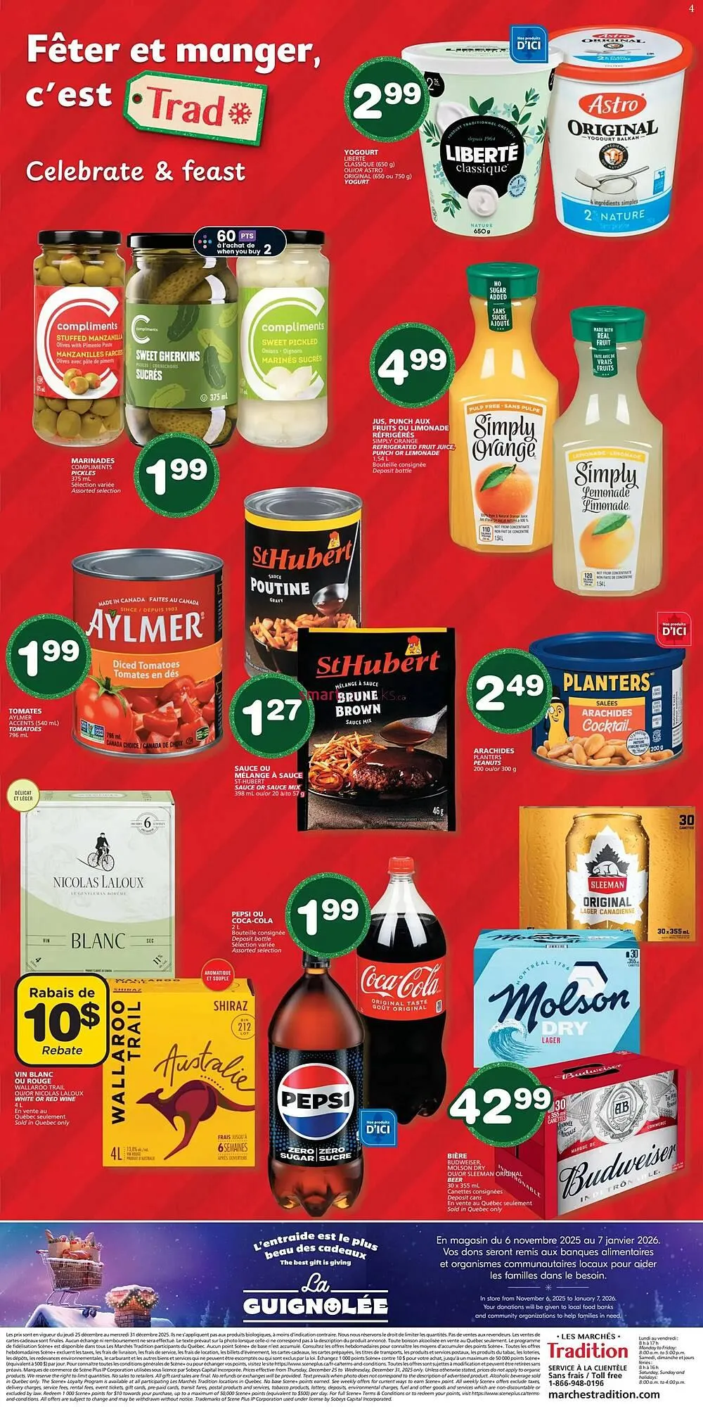 Marches Tradition flyer from December 25 to December 31 2025 - flyer page 2