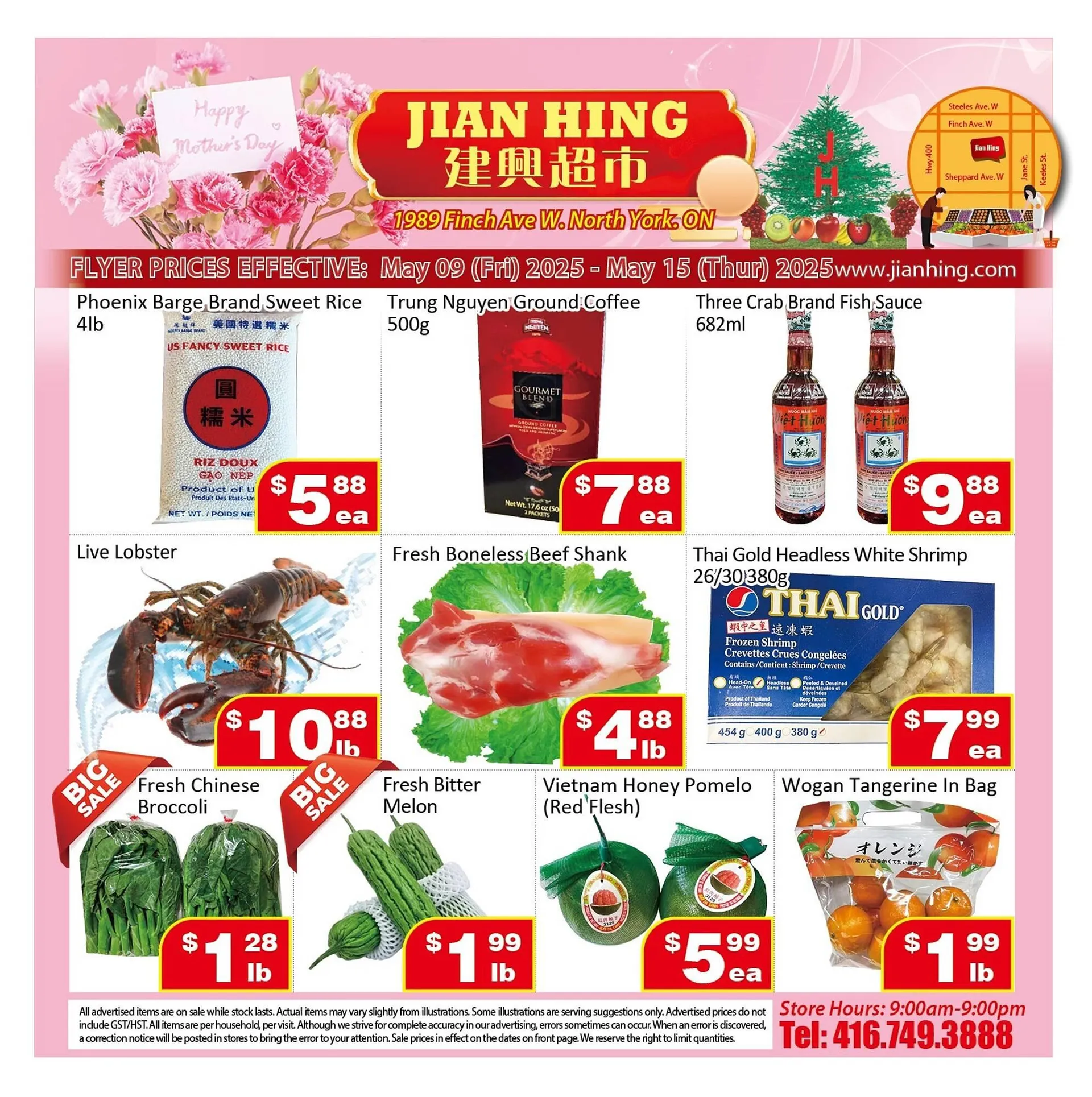 Jian Hing Supermarket flyer from May 9 to May 15 2025 - flyer page 1