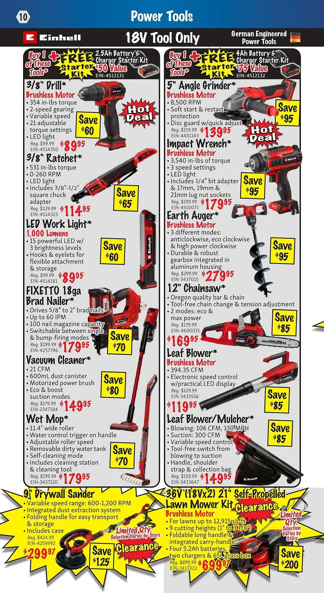 KMS Tools flyer from January 1 to January 31 2026 - flyer page 10