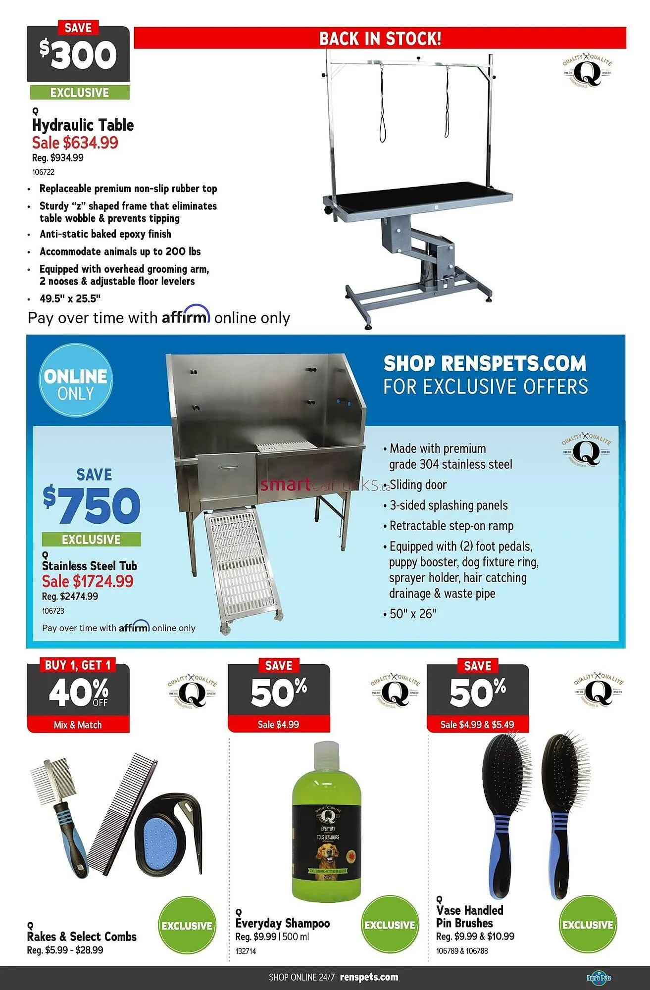 Ren’s Pets Depot flyer from June 2 to July 2 2025 - flyer page 2