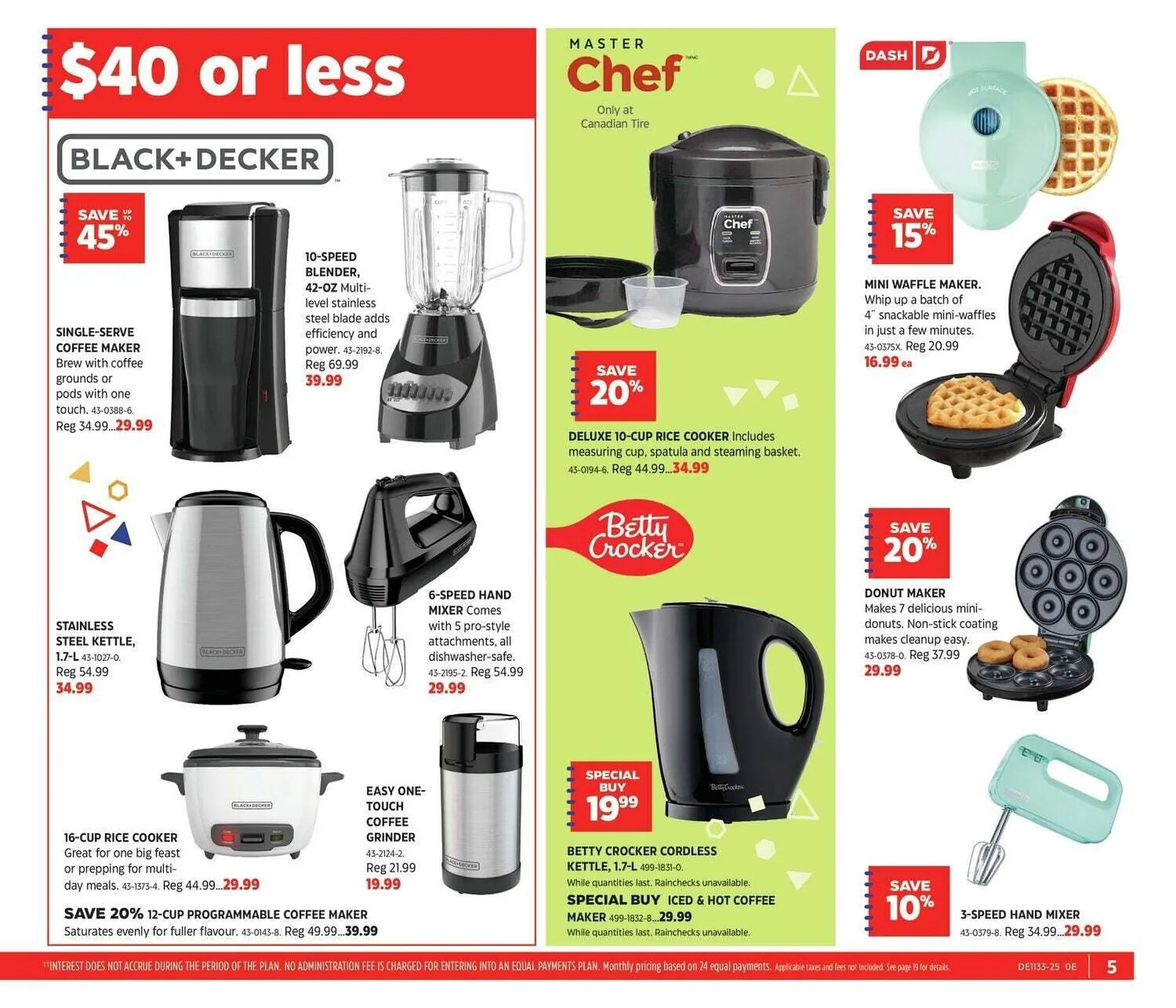 Canadian Tire flyer from August 8 to August 29 2025 - flyer page 5
