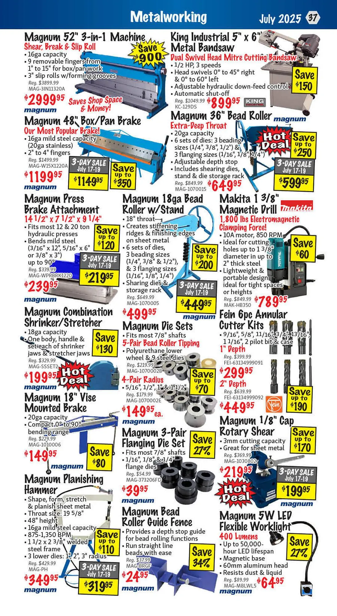 KMS Tools flyer from July 3 to July 9 2025 - flyer page 37