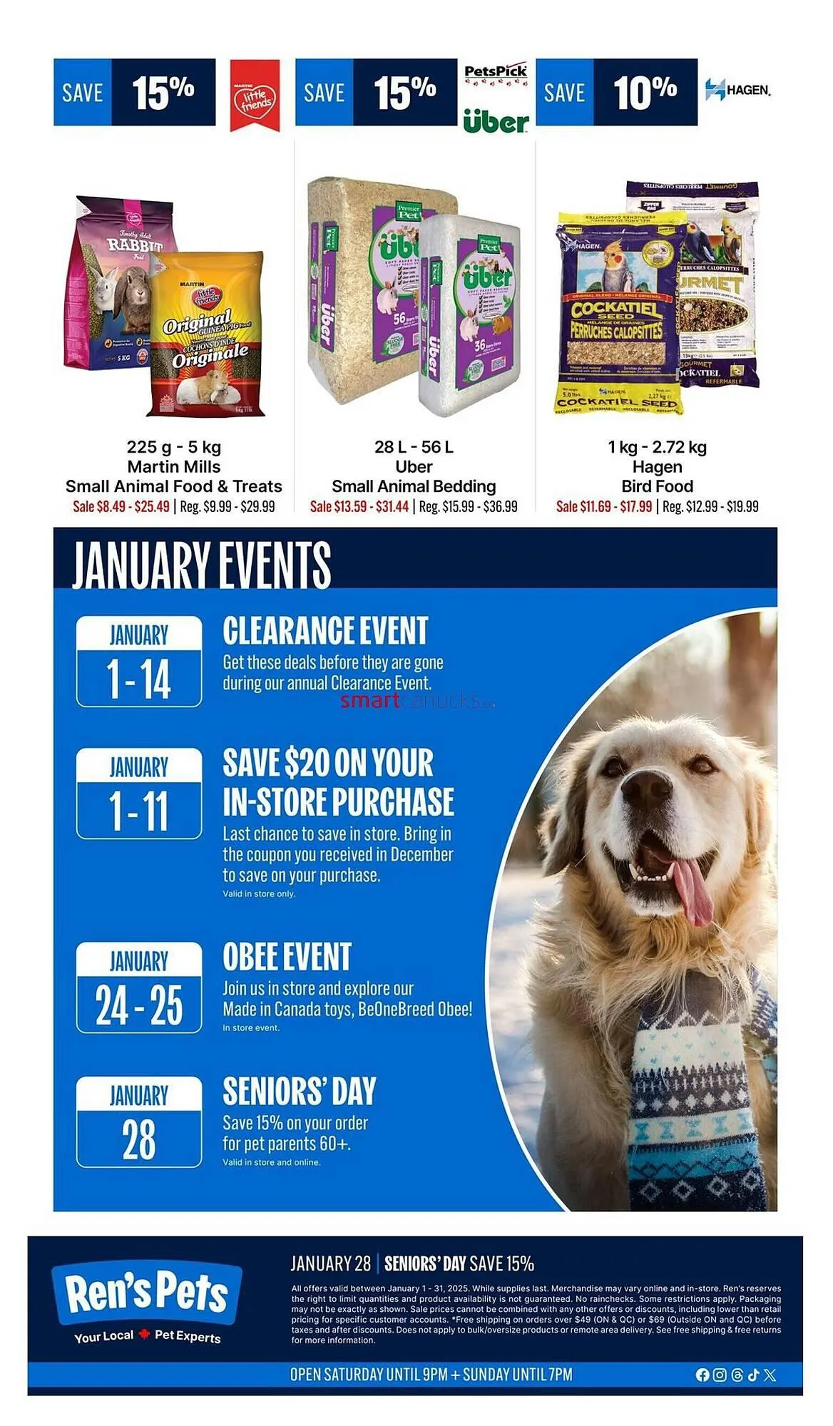 Ren’s Pets Depot flyer from January 1 to January 31 2026 - flyer page 6