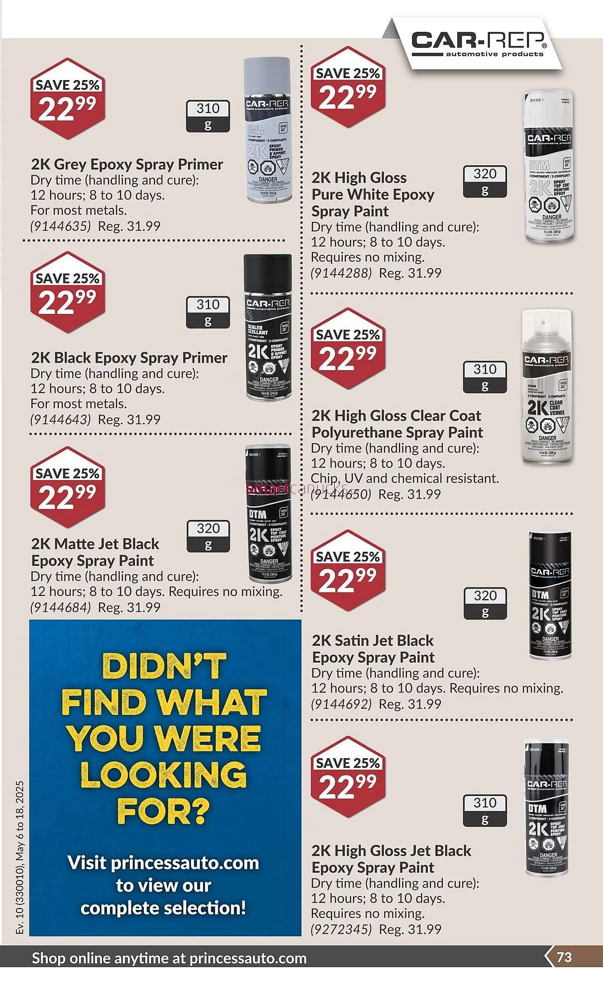 Princess Auto flyer from May 5 to May 11 2025 - flyer page 76