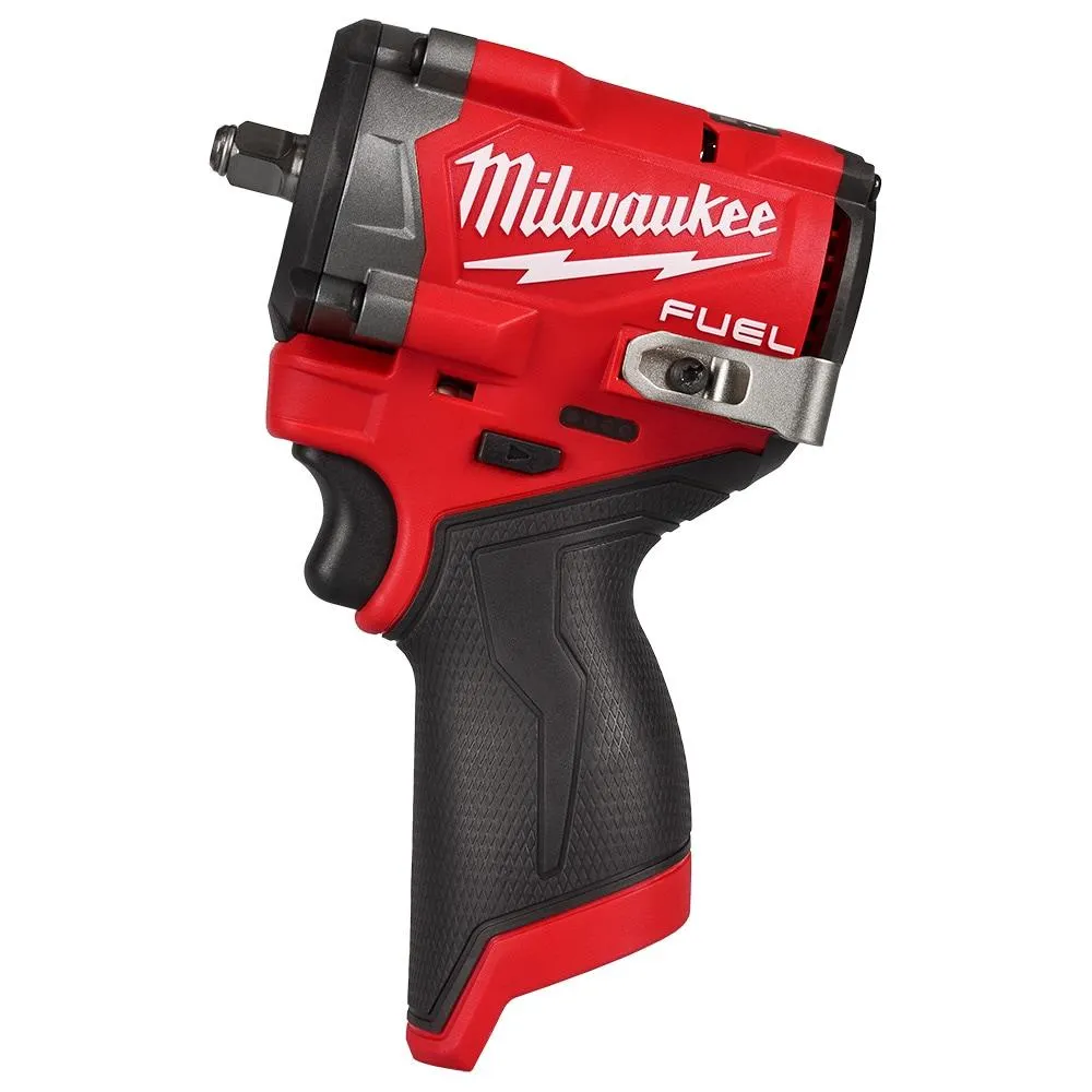 M12 FUEL 12V Lithium-Ion Brushless Cordless Stubby 3/8 in. Impact Wrench (Tool-Only)