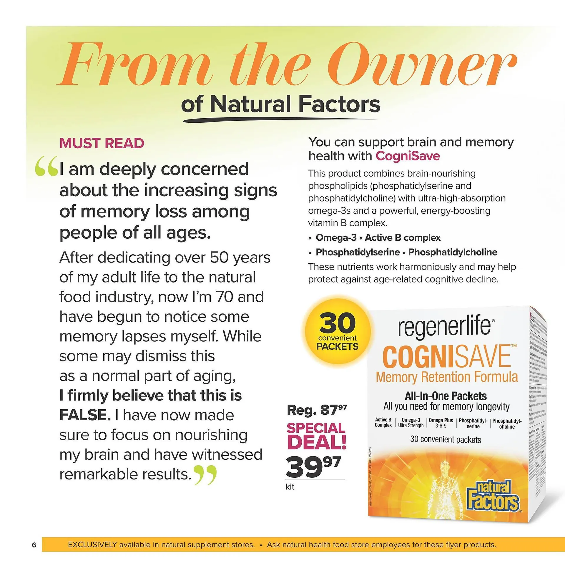 Foodsmiths flyer from January 2 to January 31 2026 - flyer page 6