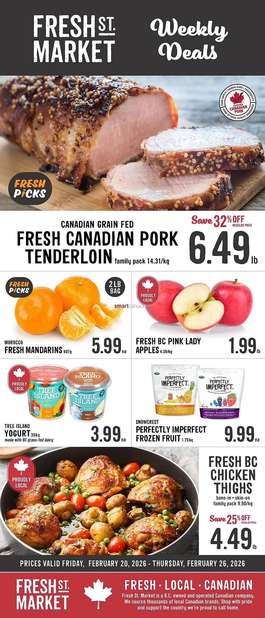 Fresh St Market flyer - 1