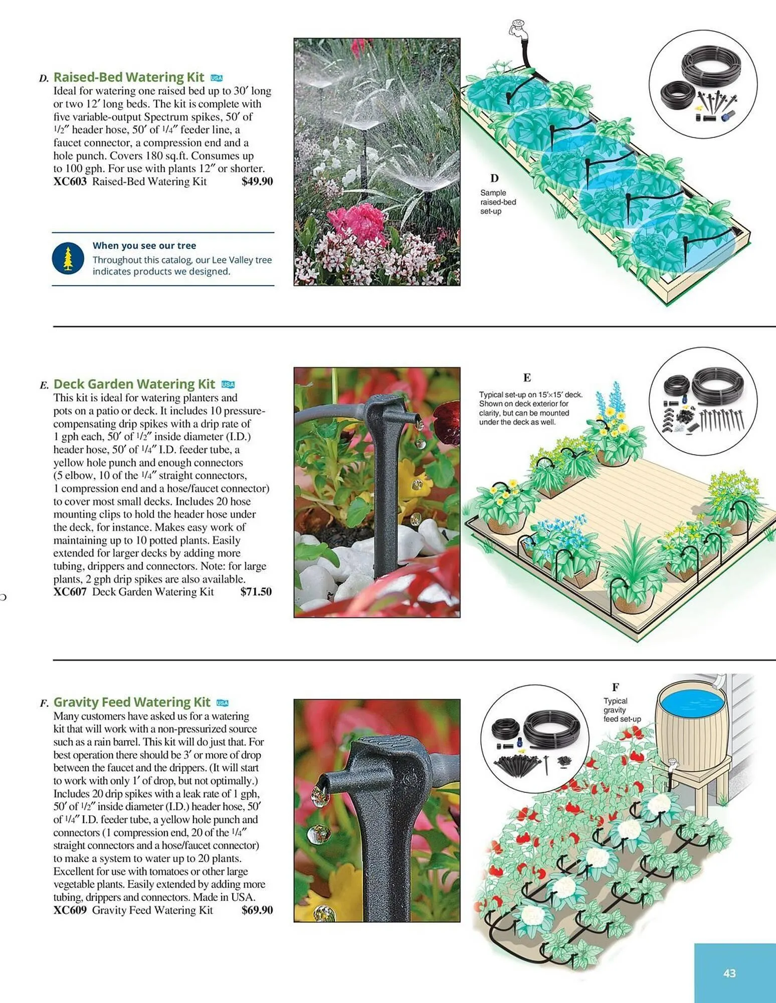 Lee Valley Tools flyer from July 8 to December 31 2025 - flyer page 43
