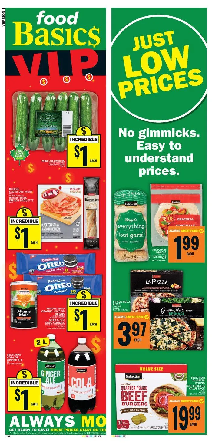 Top offers for smart savers from August 8 to August 14 2024 - flyer page 1