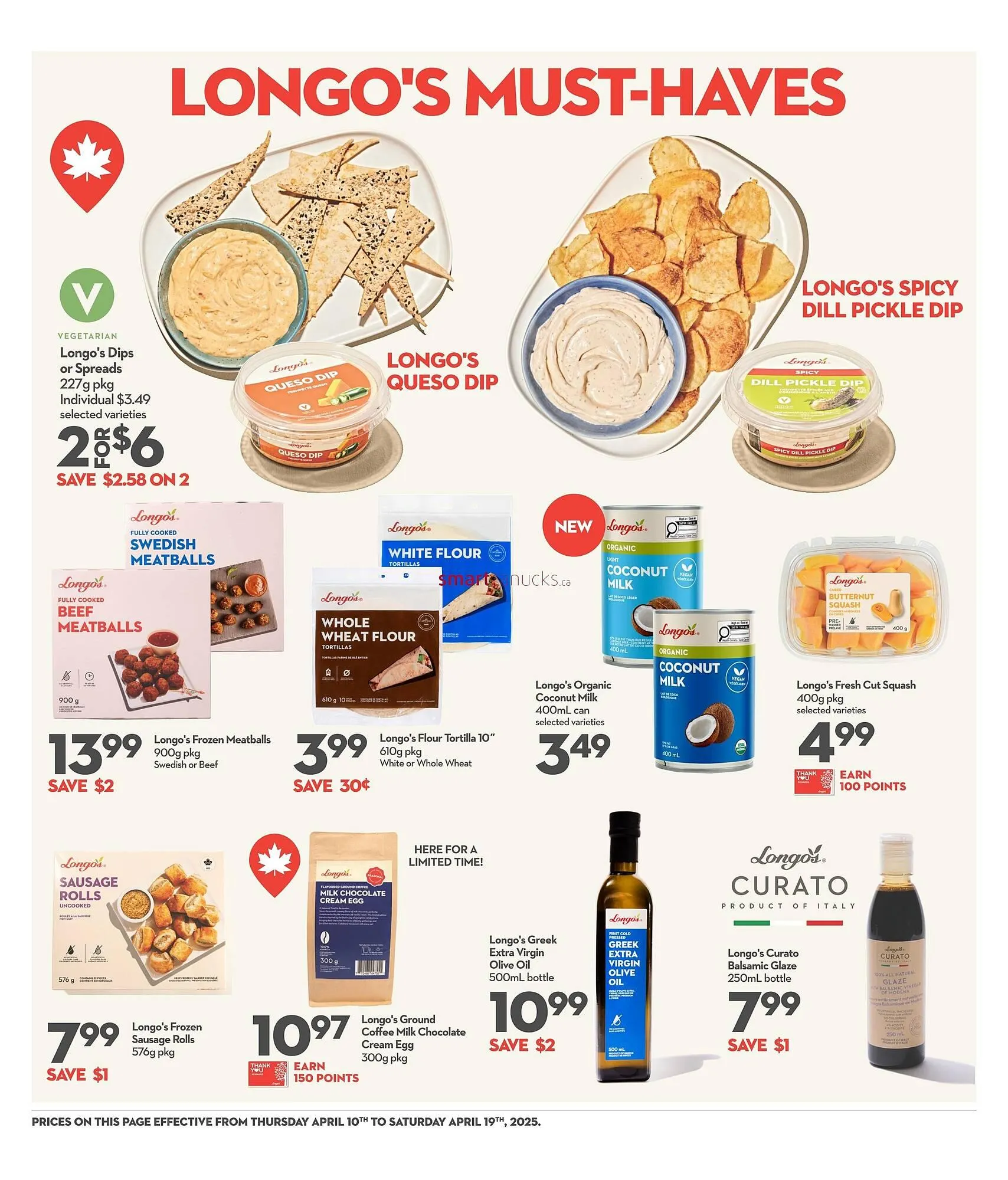 Longo's flyer from April 10 to April 16 2025 - flyer page 19