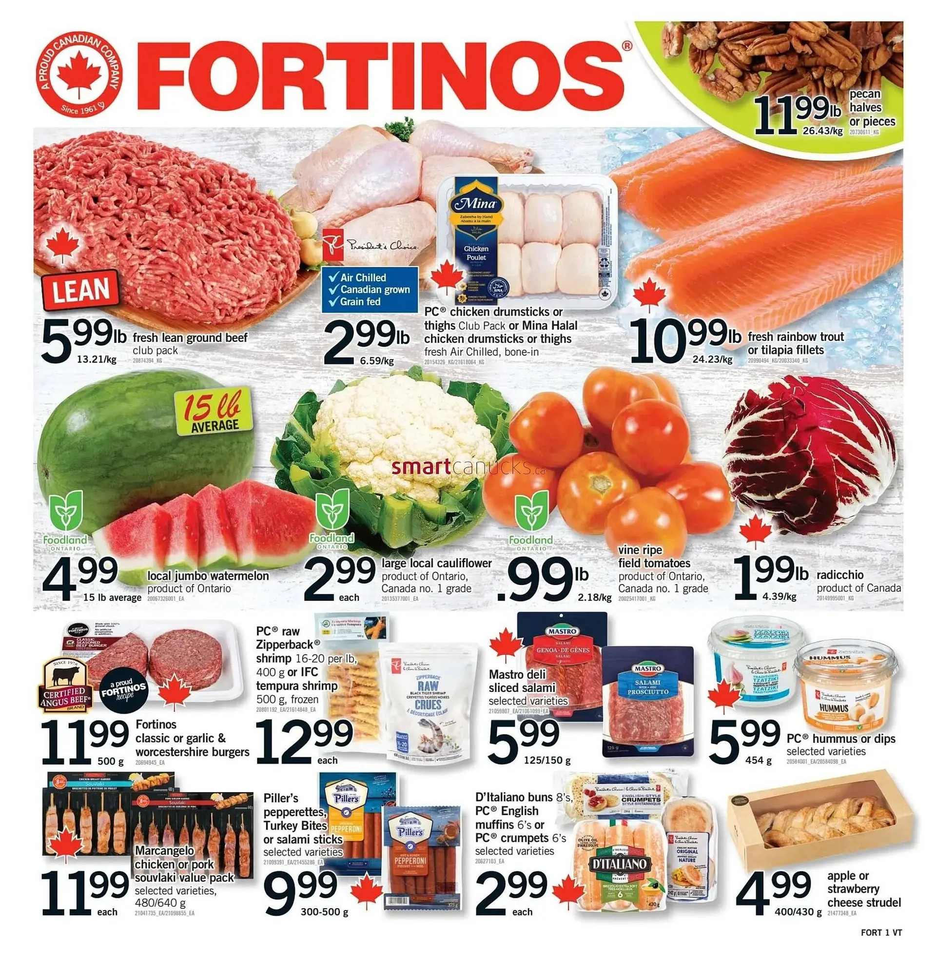 Fortinos flyer from August 7 to August 13 2025 - flyer page 1